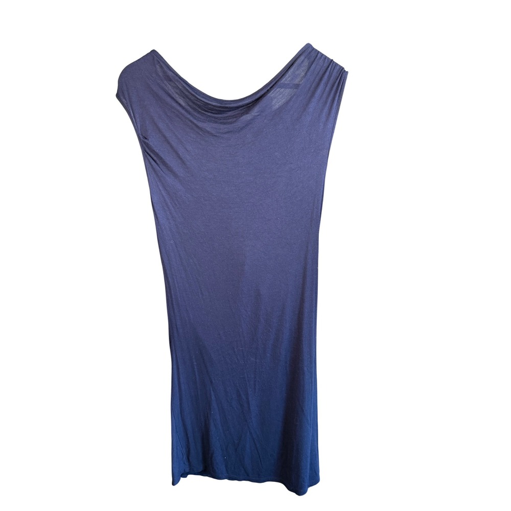 Society‎ for Rational Dress Navy Blue Draped Dress